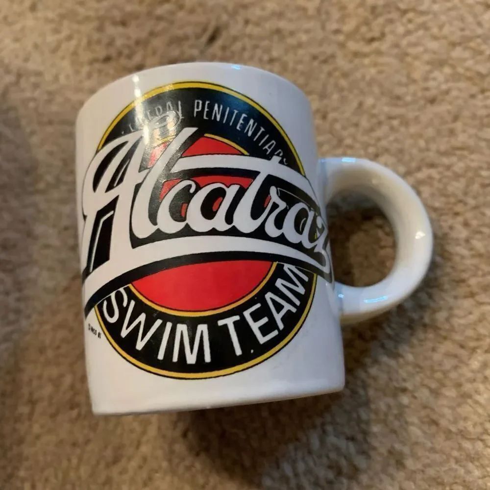 Alcatraz Swim Team Mini Coffee Mug - Picture 2 of 7